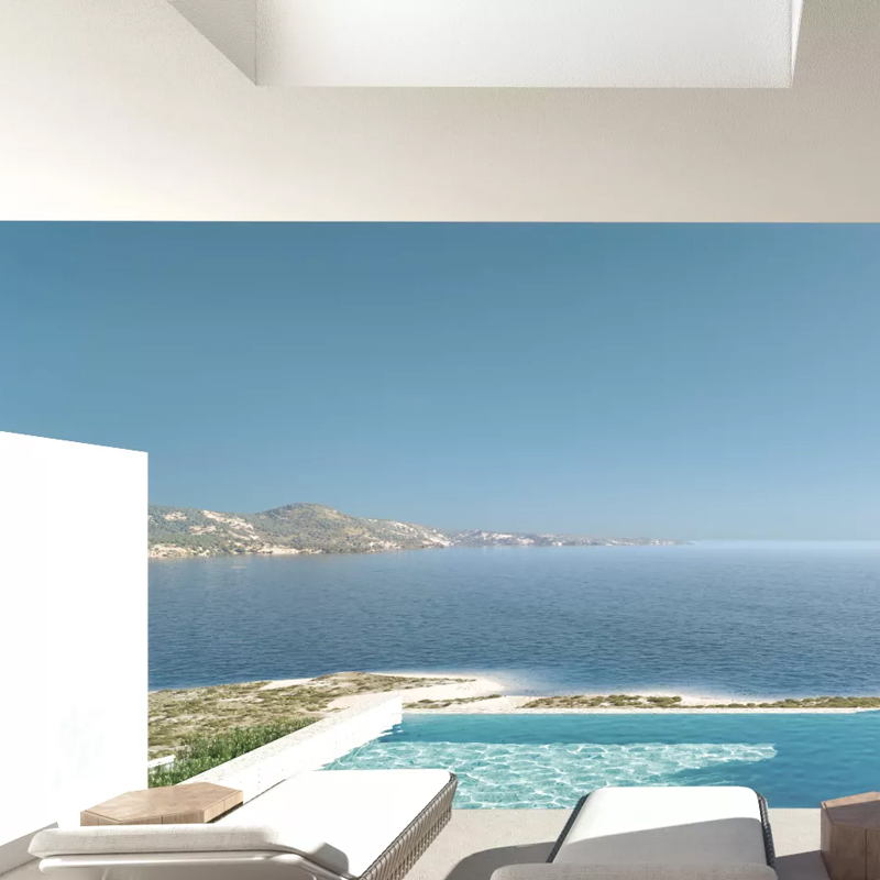 white coast pool suites hotel milos greece