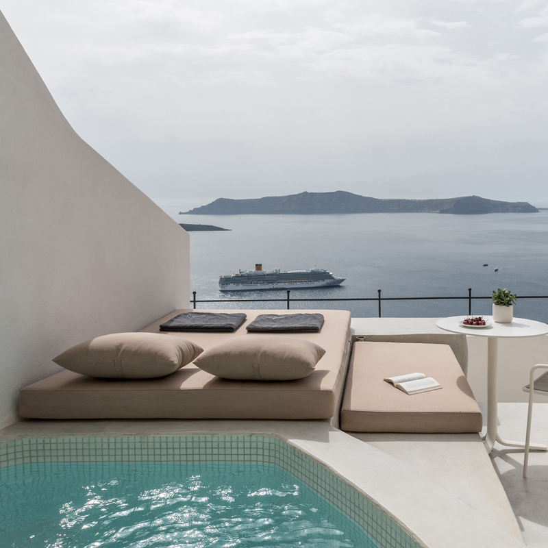 Enigma, Recreation in Fira Santorini Greece