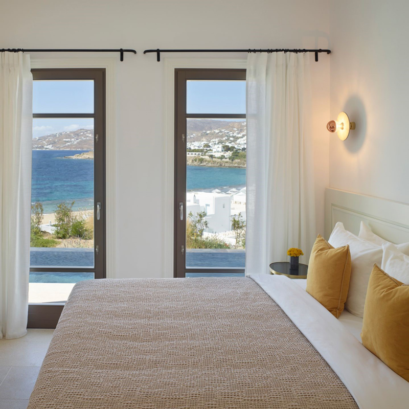 bonzoe mykonos hotel home villas megali ammos greece