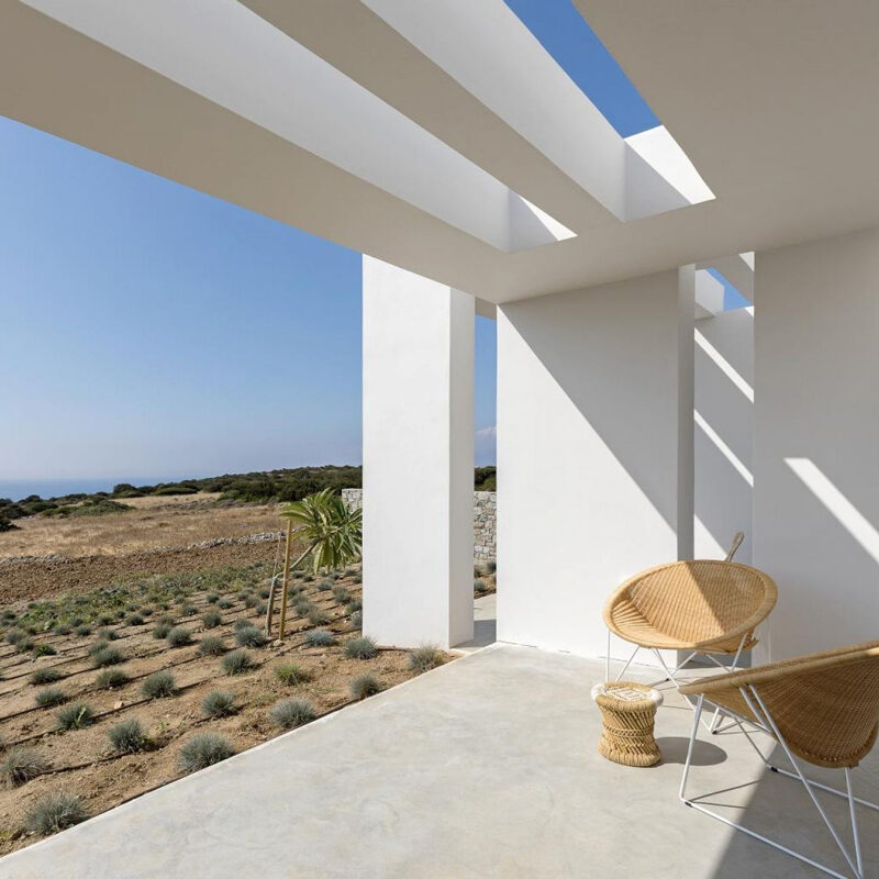 hidden hill naxos villas kastraki greece
