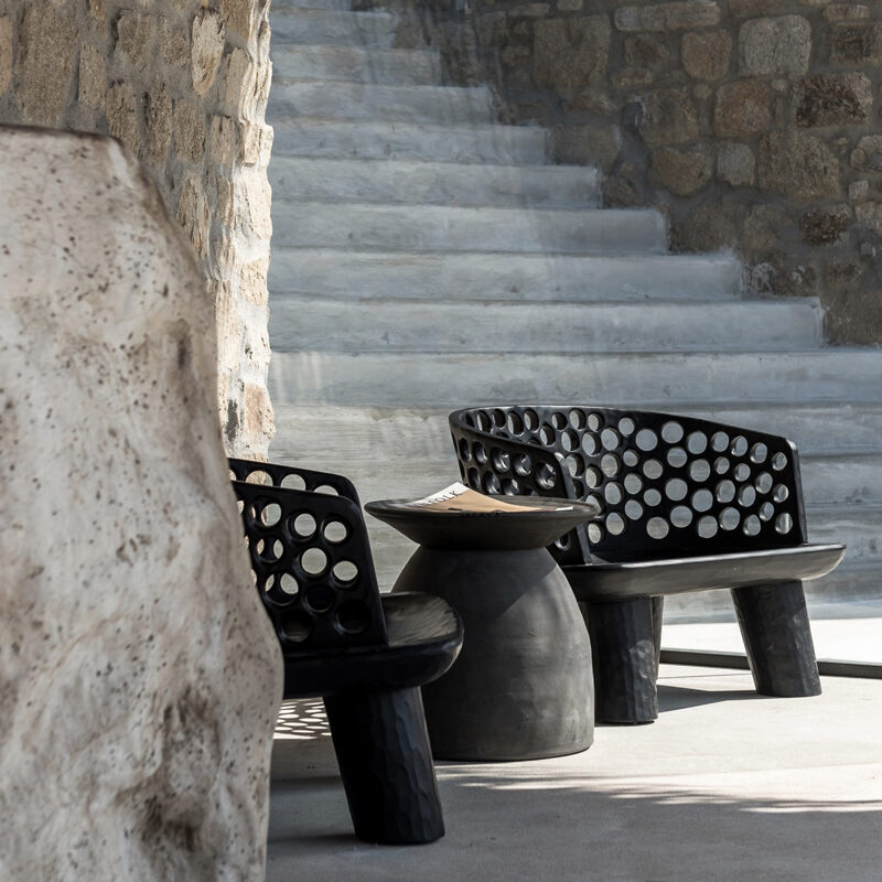 rocabella mykonos hotel agios stefanos greece Stones and Walls